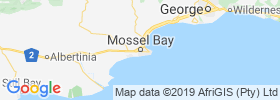 Mossel Bay map